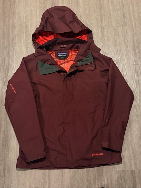 Patagonia Jackets & Blazers - Patagonia Womens H2No RECCO Hooded Snowbelle Jacket Sz Large Red 31680 EUC